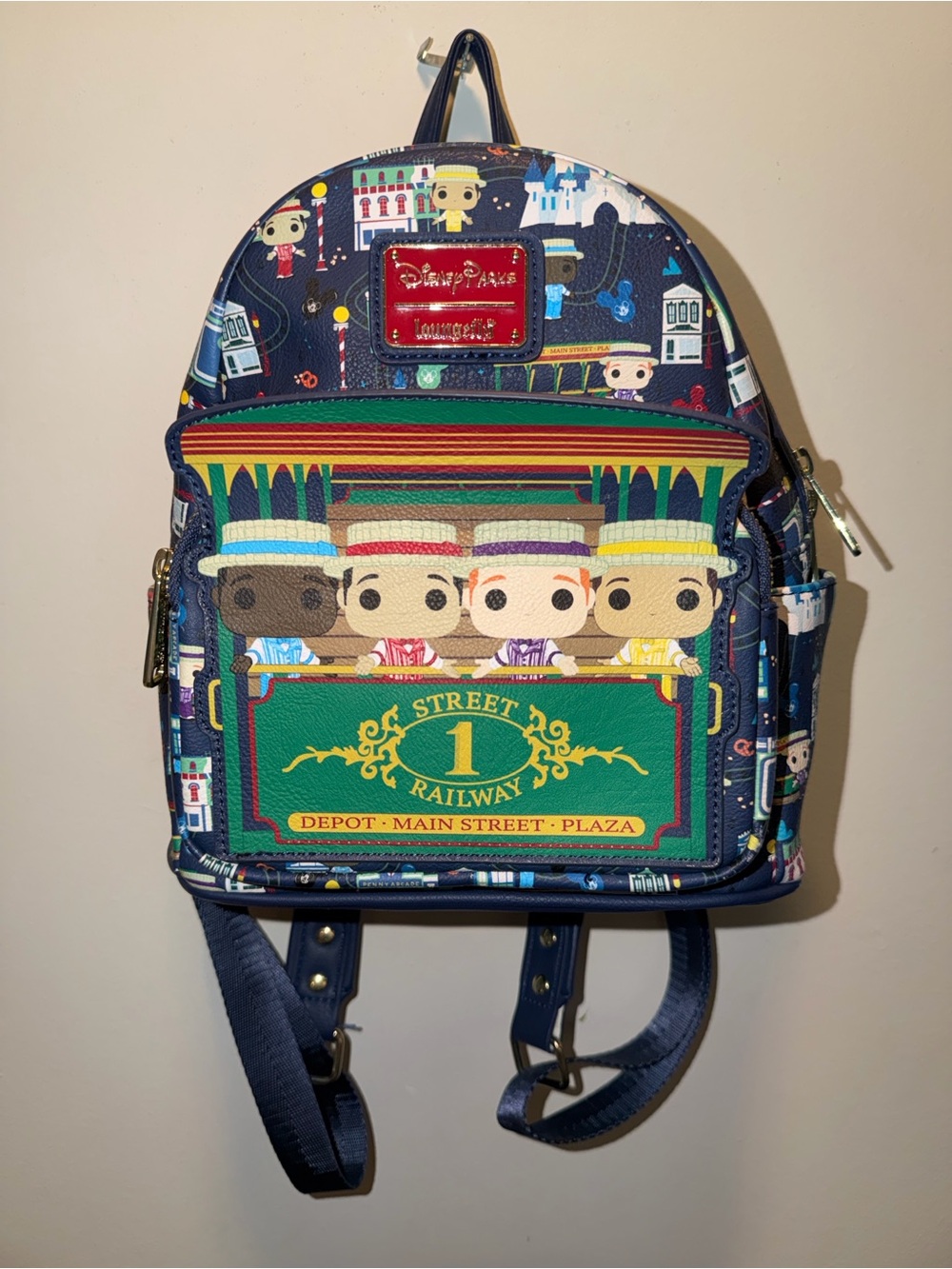 Disney Parks Dapper Dans Loungefly mini backpack